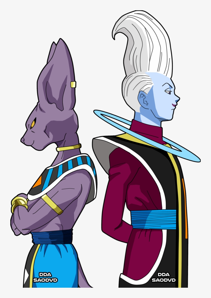 Made Whis Taller - Lord Beerus And Whis, transparent png download