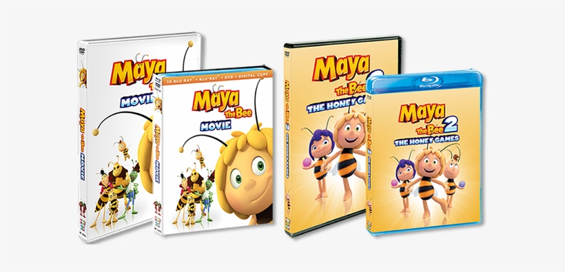 Own On Dvd & Blu-ray - Maya The Bee (widescreen), transparent png download