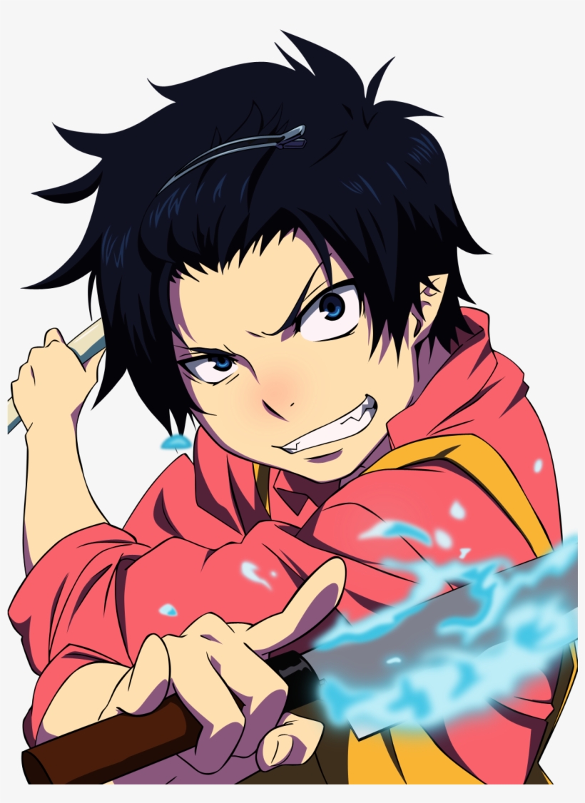 Kenshin Knife - Blue Exorcist Rin Cute, transparent png download