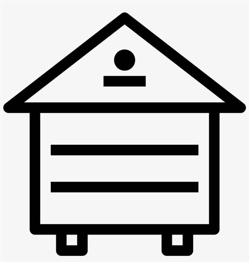 Clipart Royalty Free Download Beehive Vector - Bee Hive Icon, transparent png download