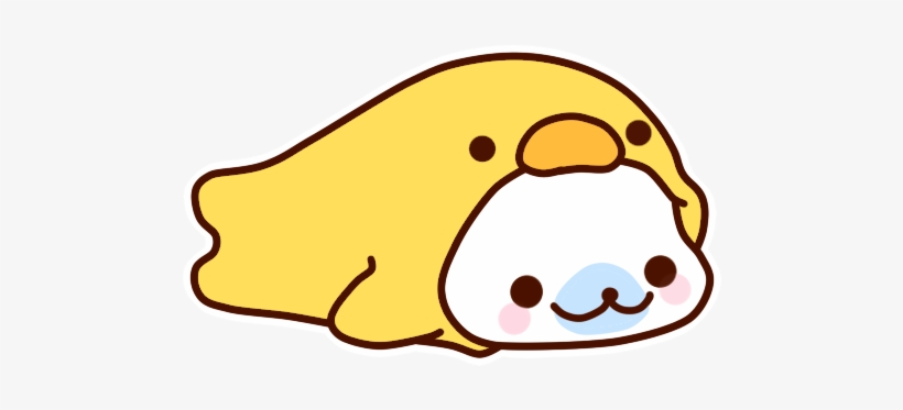 Mamegoma - Kawaii Duck, transparent png download