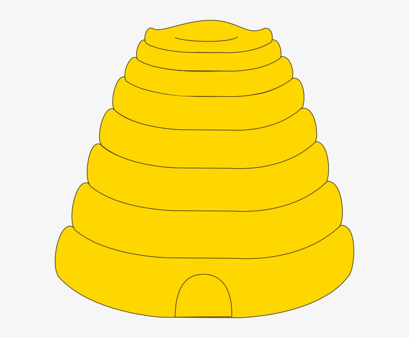 Beehive Clipart - Clip Art, transparent png download