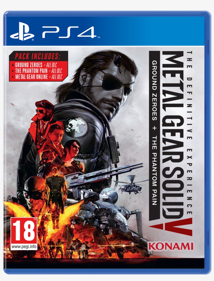 Metal Gear Solid V The Definitive Experience - Metal Gear Solid V Definitive Experience Ps4, transparent png download