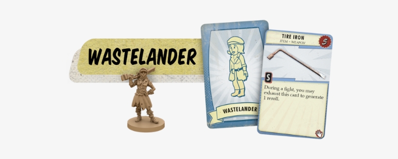 Fallout The Board Game Preview - Fallout Board Game Characters, transparent png download
