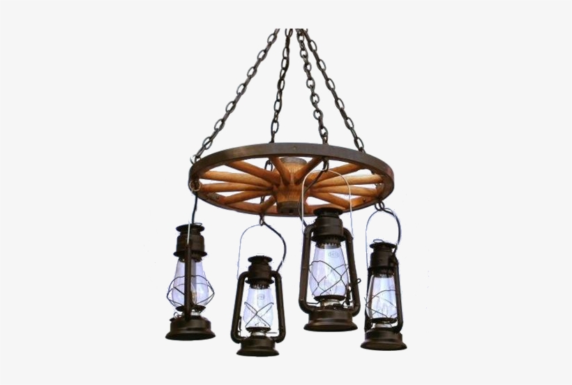 Wagon Wheel Chandeliers Ceiling Fixture Png Image Transparent