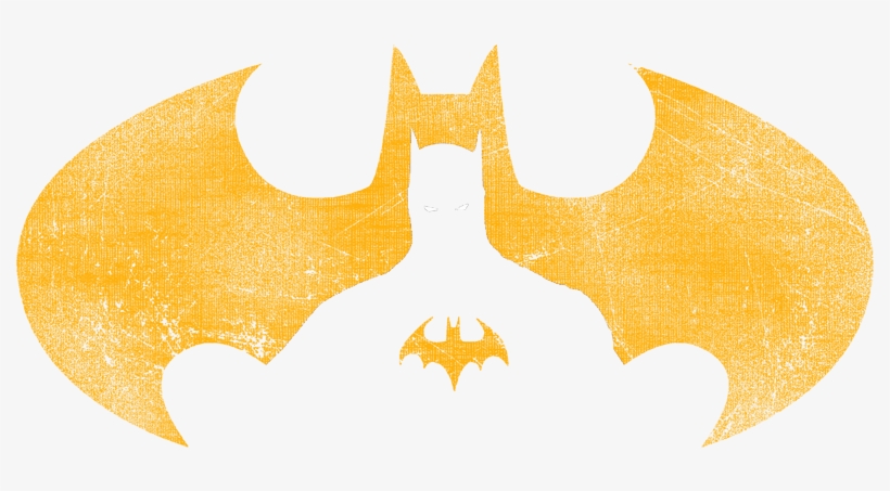 Batman Bat Symbol Knockout Men's Regular Fit T-shirt - Batman, transparent png download