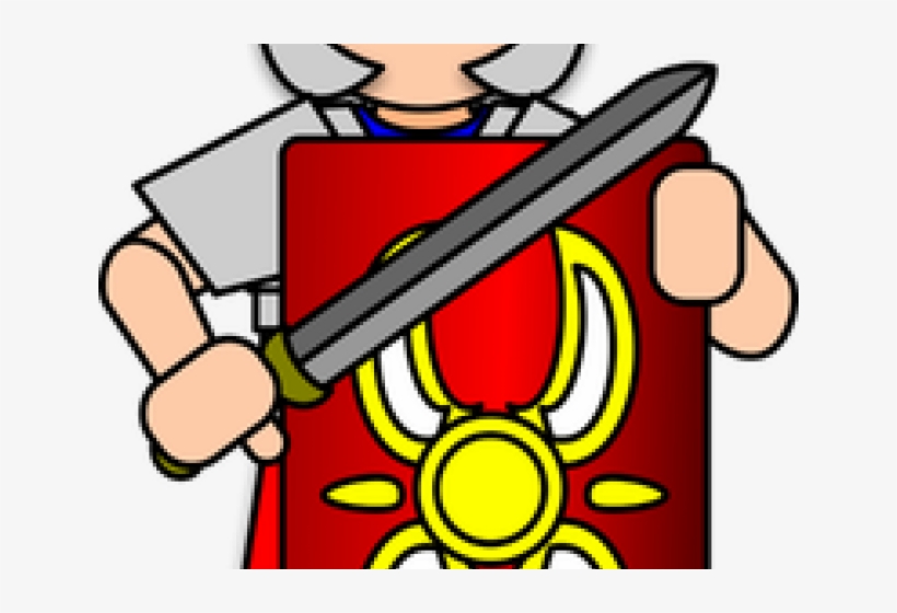 Huge Freebie Download For Powerpoint Presentations - Roman Soldier Clip Art, transparent png download