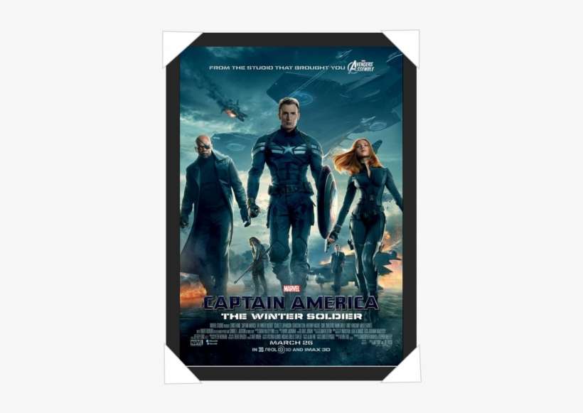 #363 - Captain America The Winter Soldier 2014, transparent png download