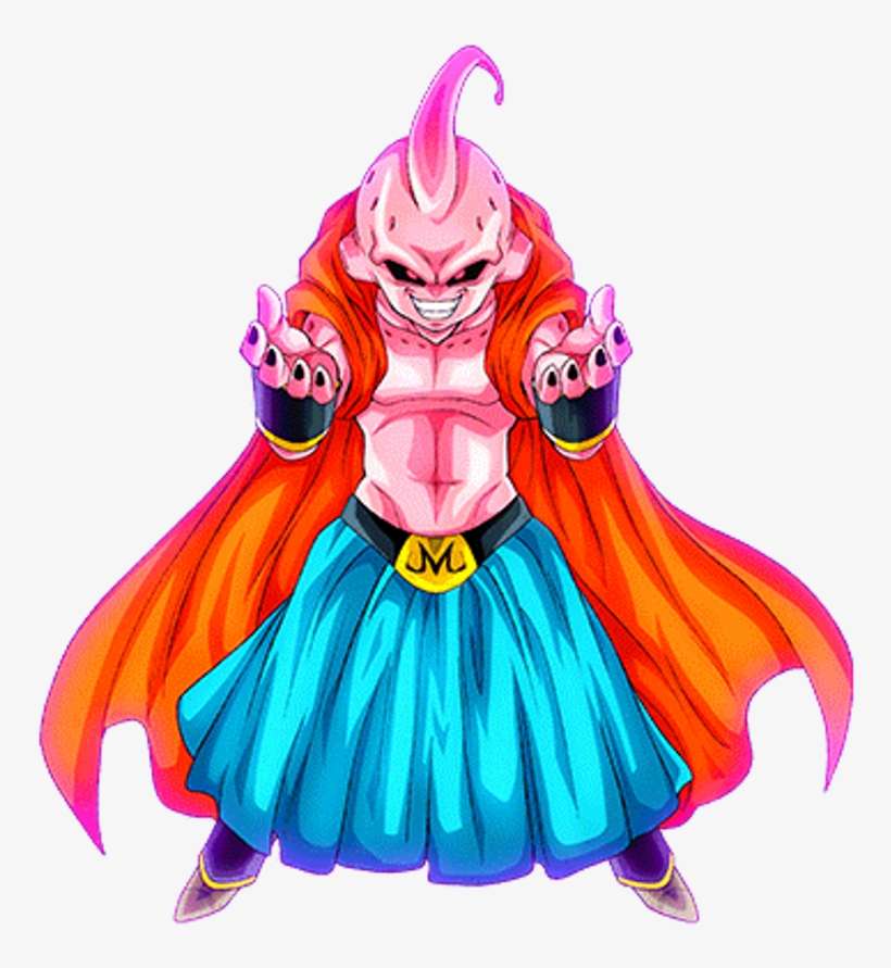 Graphic Free Stock Babidi East Kai Shin Goku Transprent - Kid Buu Babidi Absorbed, transparent png download