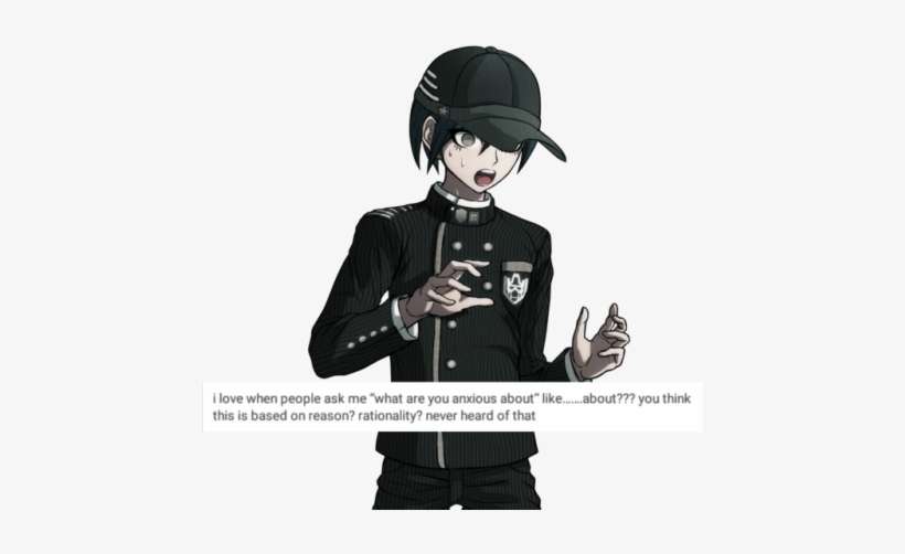 Happy Birthday Saihara -mod Komaru - Shuichi Saihara Sprites With Hat, transparent png download