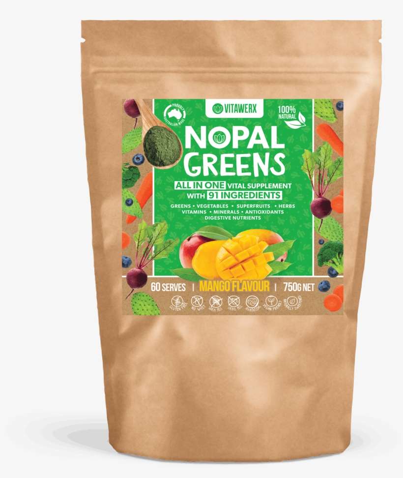 Nopal Greens - Supplements.co.nz, transparent png download