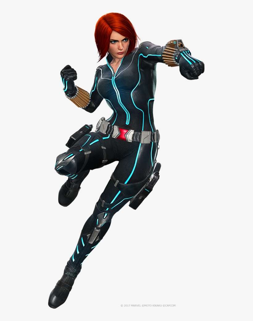 Black Widow - Marvel Vs Capcom Infinite Black Widow, transparent png download