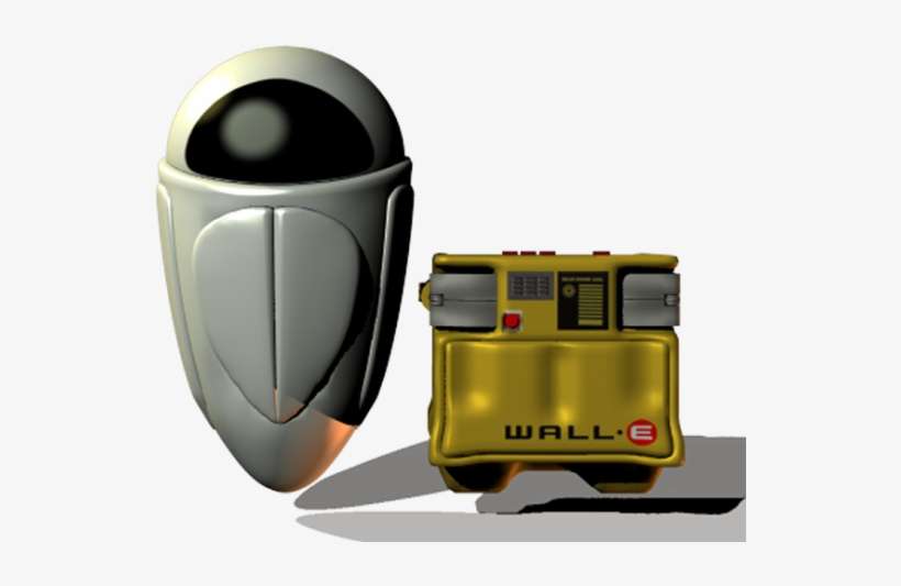 Sleeping Walle - Wall E Eve Sleeping, transparent png download