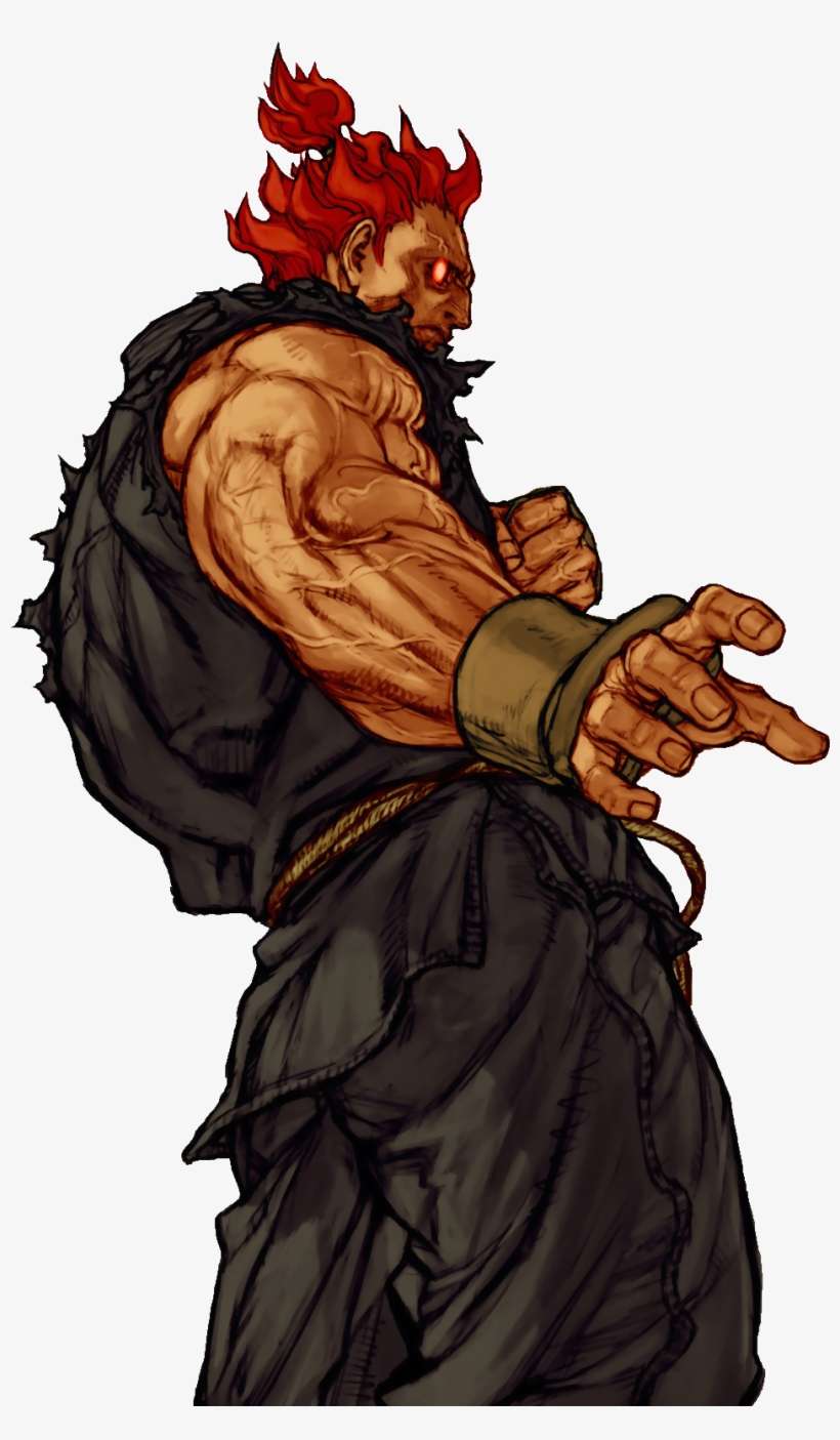 Street Fighter - Akuma - Akuma Capcom Vs Snk 2, transparent png download