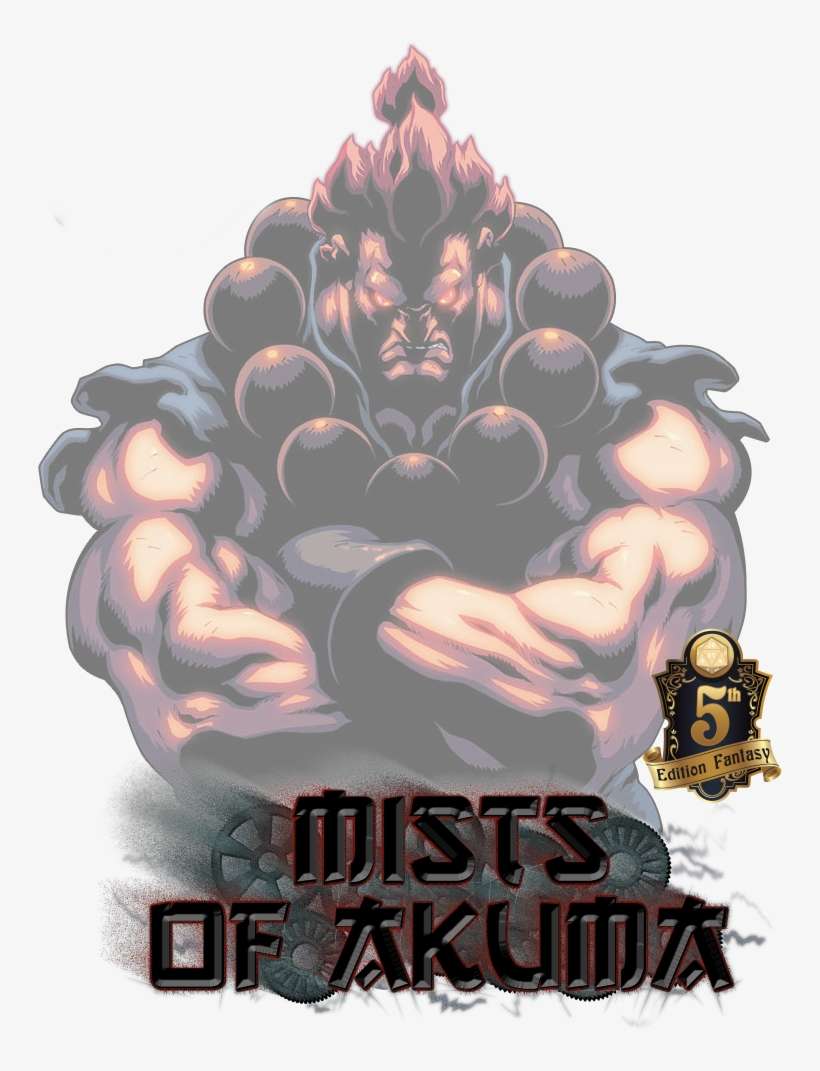 Akuma “the Great Ogre” And Master Of The Fist - Street Fighter Akuma Png, transparent png download