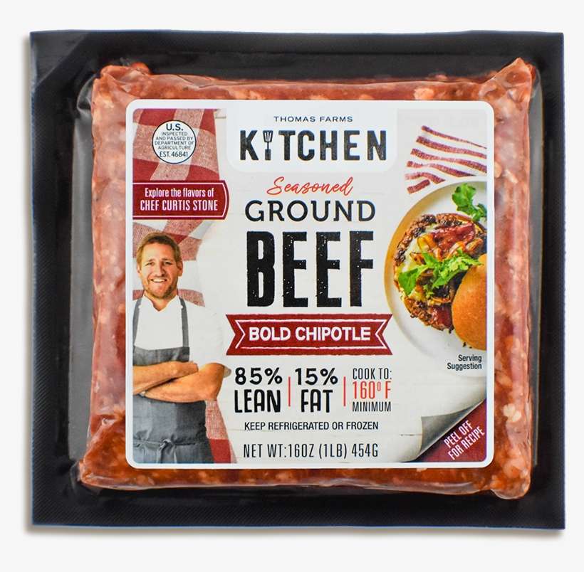 Where To Buy - Thomas Farms Kitchen Seasoned Ground Beef, transparent png download