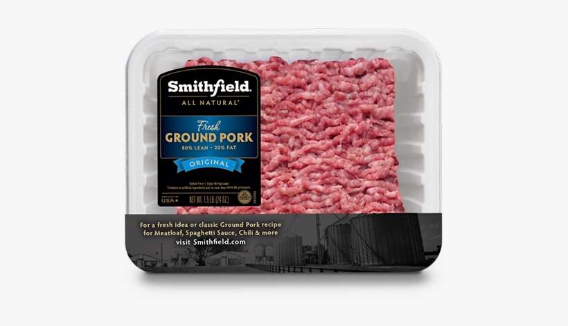 80% Lean Ground Pork - Lean Ground Pork, transparent png download