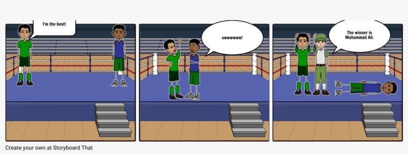 Muhammad Ali Vs - Cartoon, transparent png download