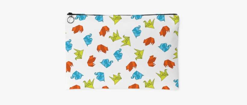 Large Accessory Pouch Origami Design - Strawberry, transparent png download