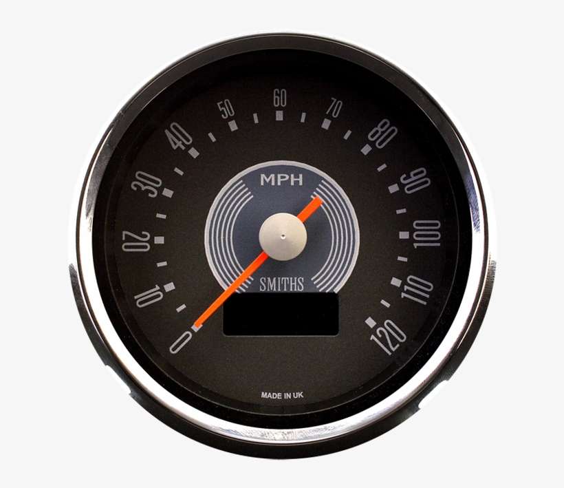 Vdo Gauges Tachometer Smiths Chronometric Marine Speedometer - Speedometer, transparent png download