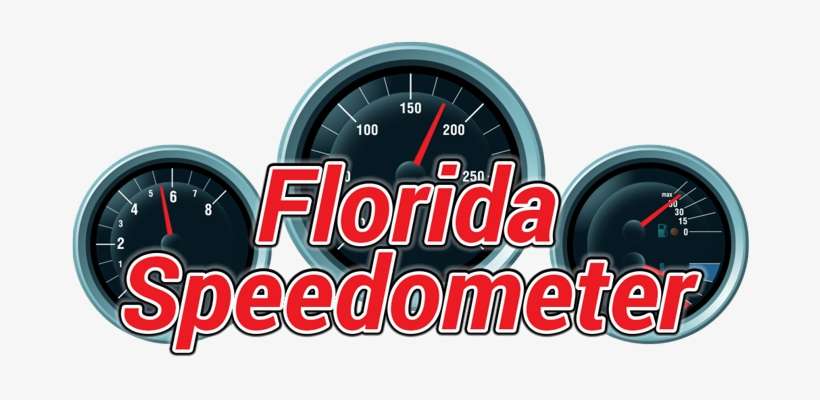 Florida Speedometer, transparent png download