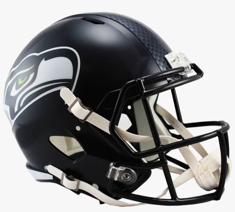 Seattle Seahawks Speed Replica Football Helmet, transparent png download