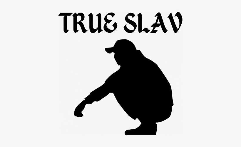 Slavic Squat - Silhouette, transparent png download