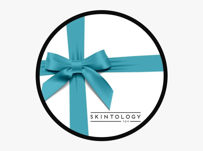 Optins Skintology Round Gift Blue - Gift, transparent png download