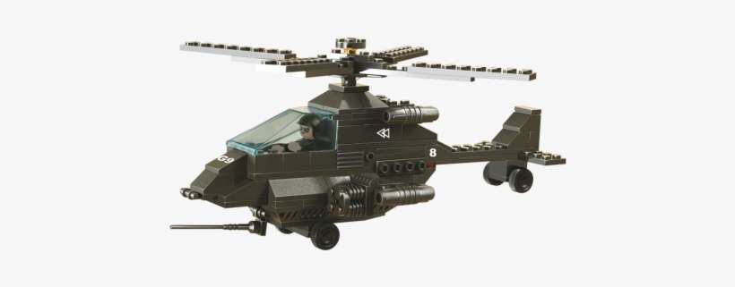 Sluban Attack Helicopter, transparent png download