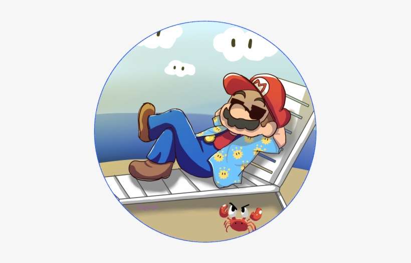 Completing Super Mario Sunshine 100% Was One Of My - Mario On Vacation, transparent png download