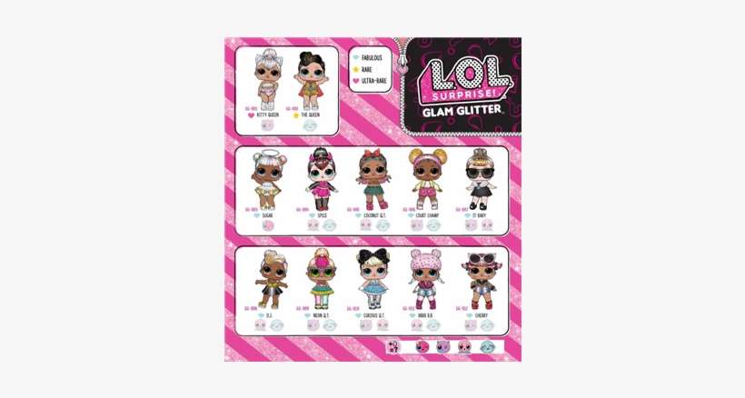 Prev - Glam Glitter Lol Doll, transparent png download