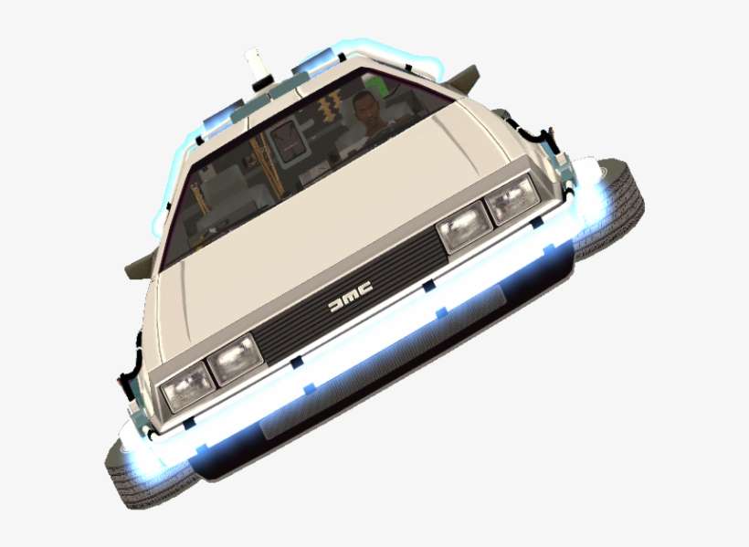 The Hill Valley San - Back To The Future Delorean, transparent png download