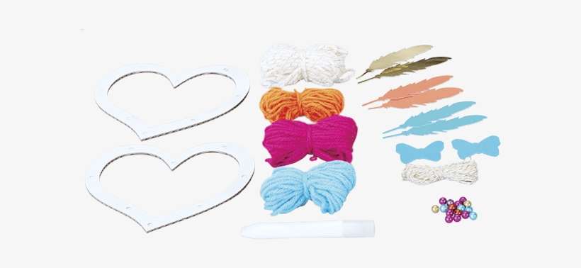 Crafting Dream Catcher Hearts - Heart, transparent png download