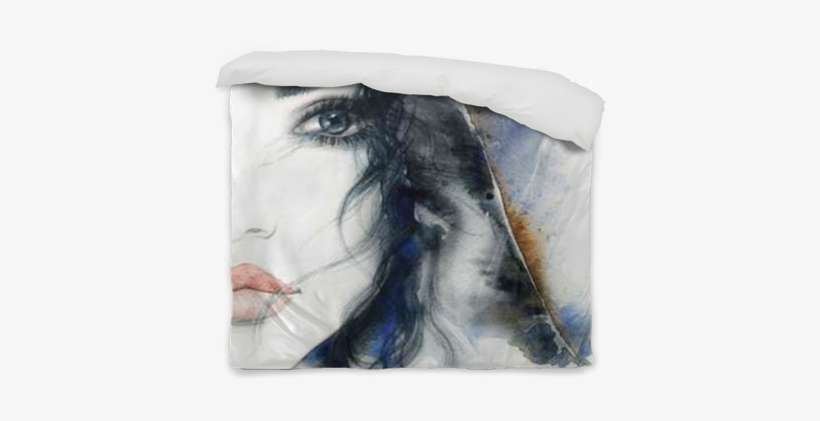 Abstract Woman Face - Sen Benim Kaderimsin Müptela Yayınları, transparent png download