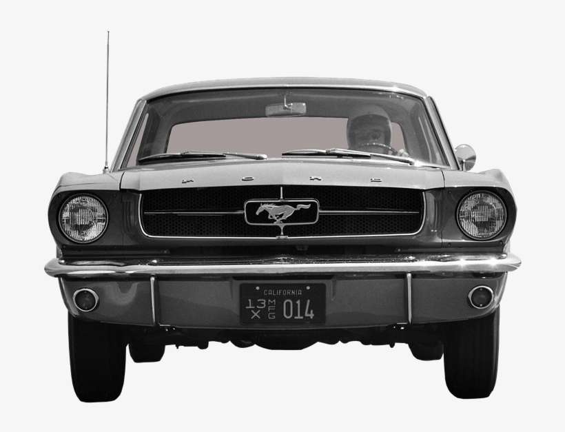 Ford, Mustang, Front, Automotive - Ford Mustang, transparent png download