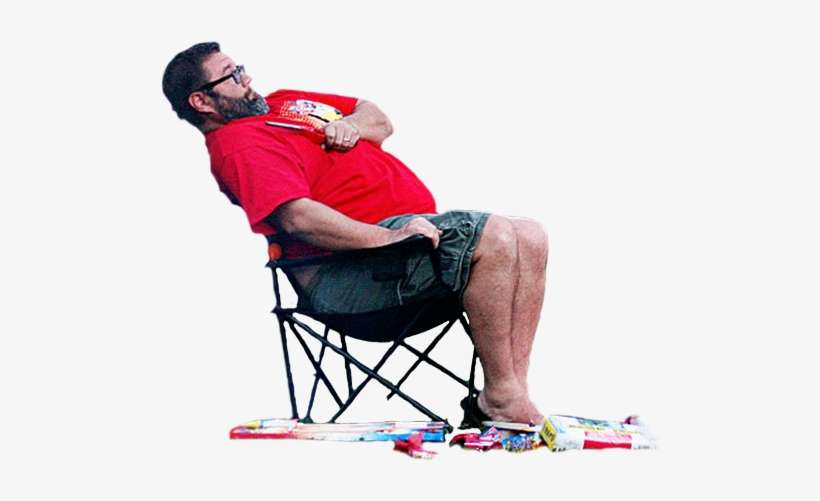 Personscared Guy Sitting With A Bunch Of Fireworks - Sitting Scared Png, transparent png download