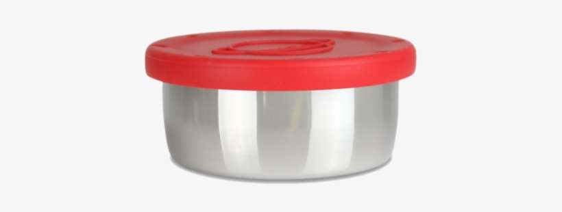2 Cup Snack Container - Steel, transparent png download