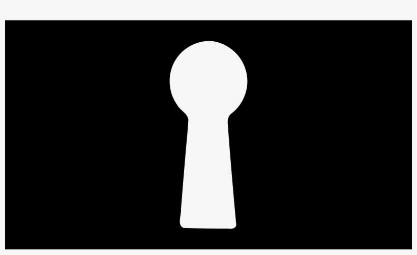 This Free Icons Png Design Of An Hd Keyhole Mask,, transparent png download