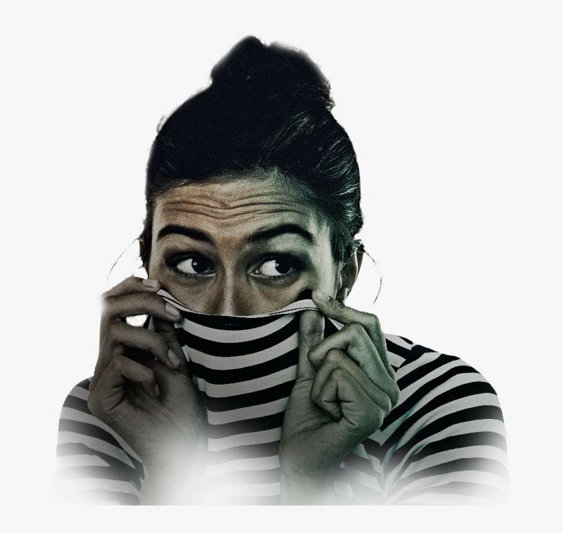 Scared Woman Png - Transparent Scared Woman, transparent png download