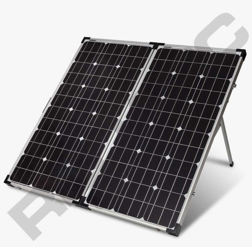 Redarc 160w Monocrystalline Portable Folding Solar - Portable Solar Panel Unit, transparent png download