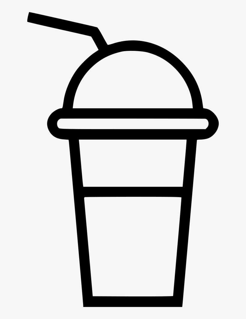 Fresh Straw Svg Png Icon Free Download - Clip Art Smoothie Cup, transparent png download