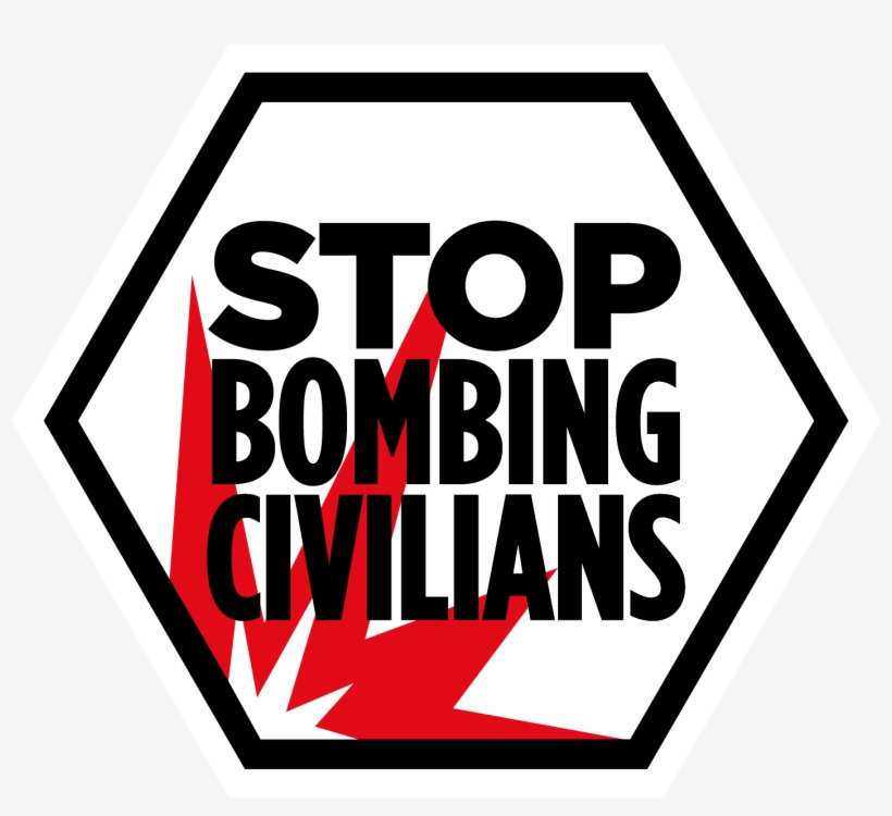 Stop Bombing Civilians, transparent png download
