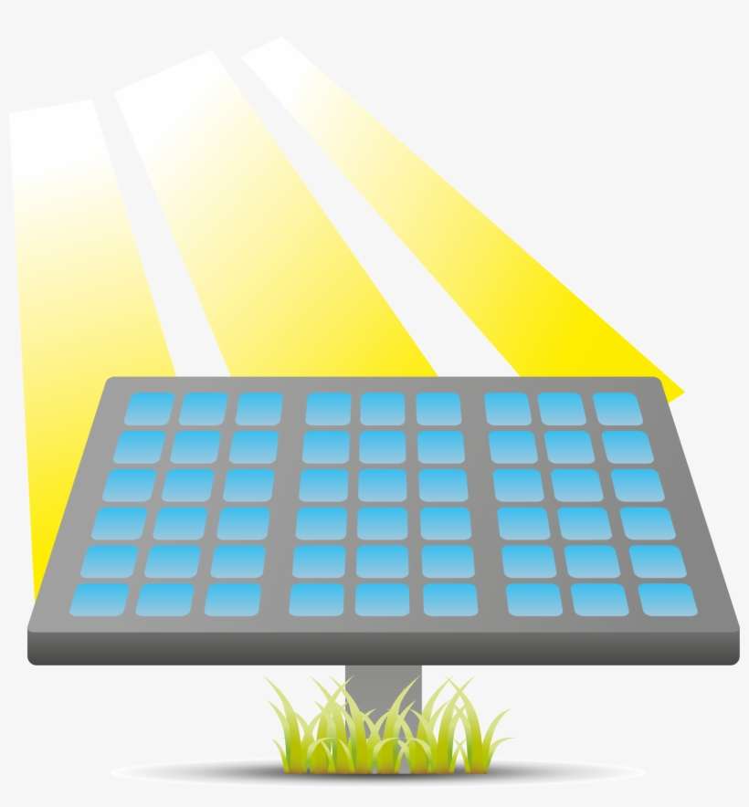 Clip Art Transparent Download Panels Energy Cell Clip - Solar Panels Clipart, transparent png download