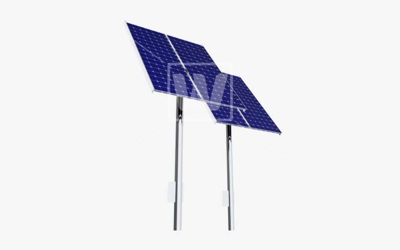 Solar Panel Stands - Solar Panel With Stand, transparent png download