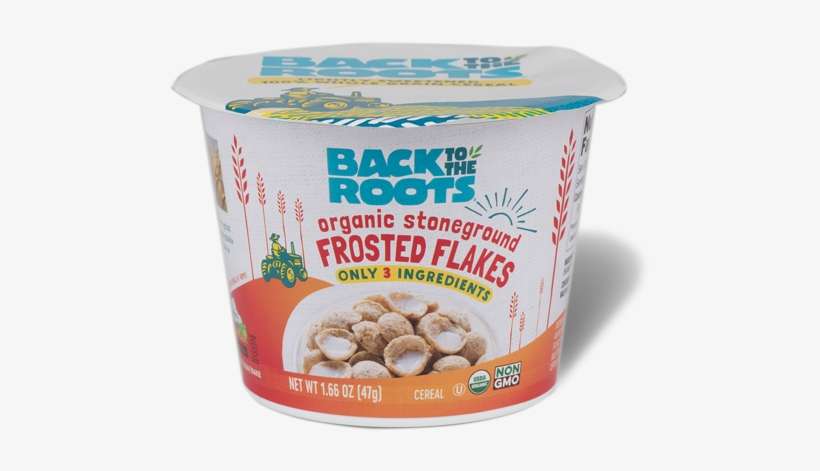 7-ounce Microwavable Cup Is Also Available In A High - Back To The Roots Stoneground Flakes - Cinnamon Clusters, transparent png download