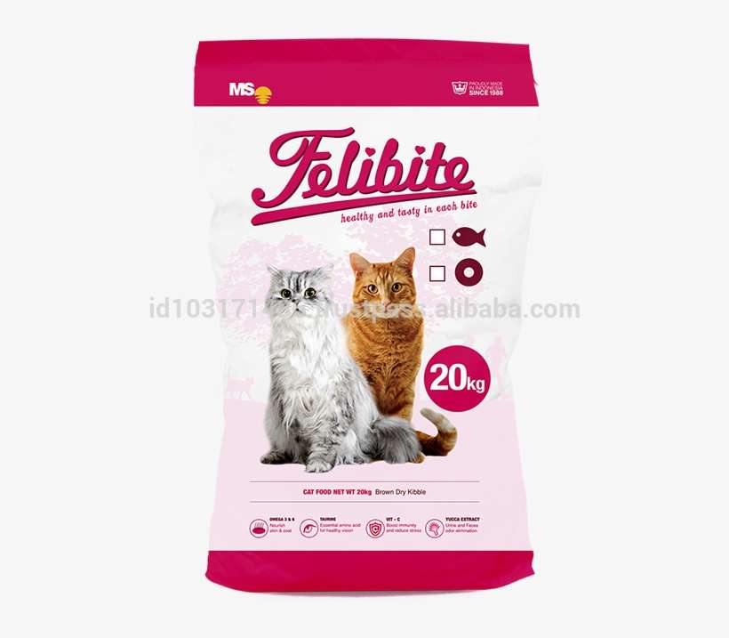 Best Quality Cat Food, Dry Pet Food, Animal Food, Felibite - Makanan Kucing Felibite, transparent png download