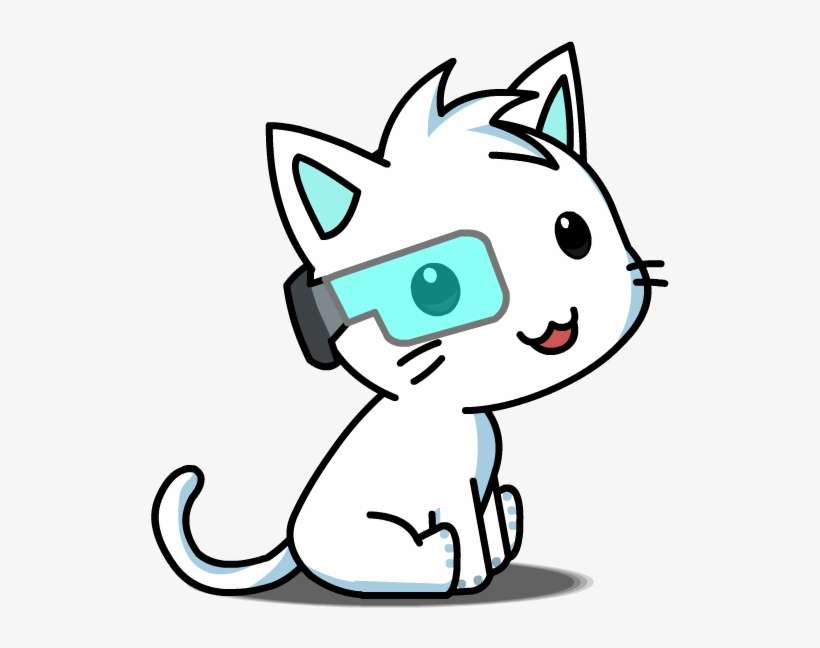 Techno Neko, transparent png download