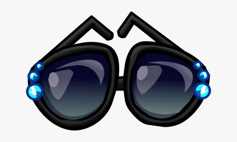 Rhinestone Sunglasses Icon - Sunglasses, transparent png download