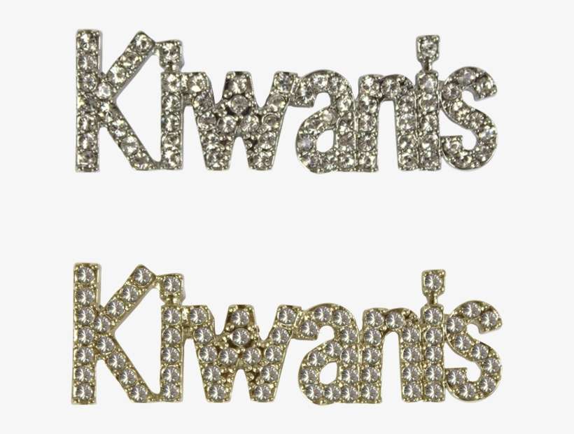 Rhinestone Kiwanis Brooch - Brooch, transparent png download