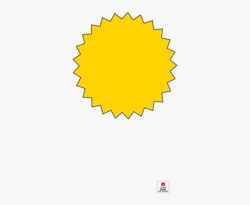 Yellow Starburst Png, transparent png download